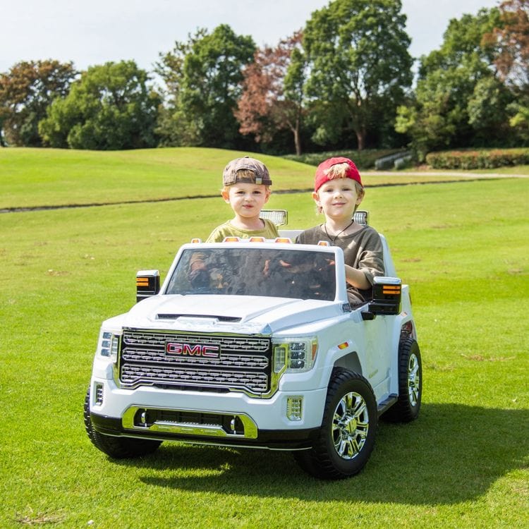 24V GMC Denali 2 Seater Ride On - White - Image 2