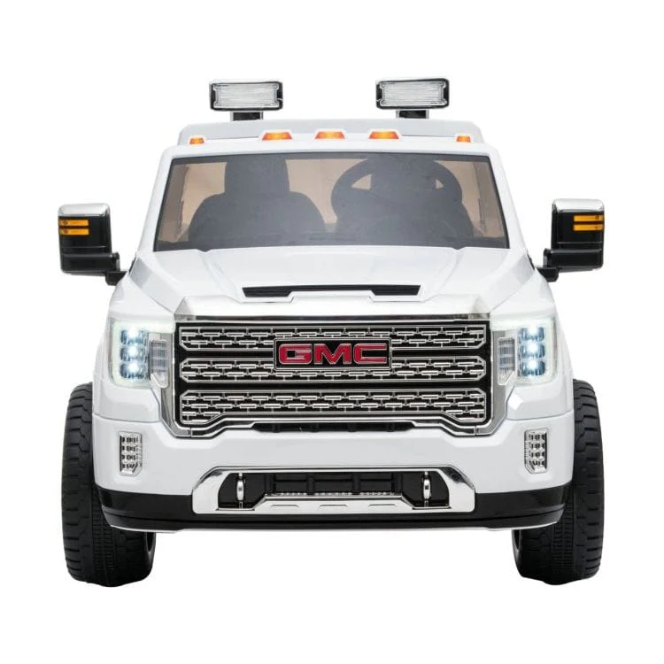 24V GMC Denali 2 Seater Ride On - White - Image 4