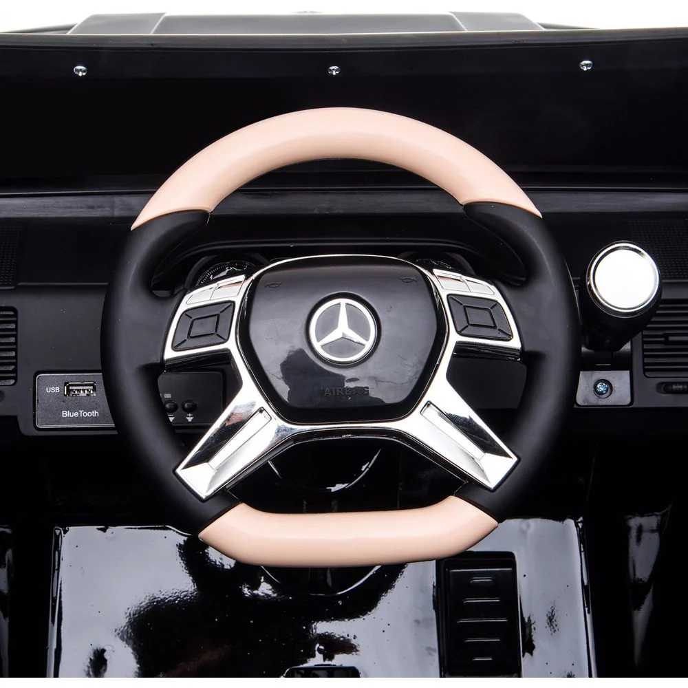 12V Mercedes Maybach G650 Landaulet 1-Seater Ride-On Car - Black - Image 2