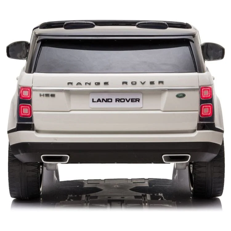 24V Range Rover HSE 2 Seater Ride on  Car - White - Image 3