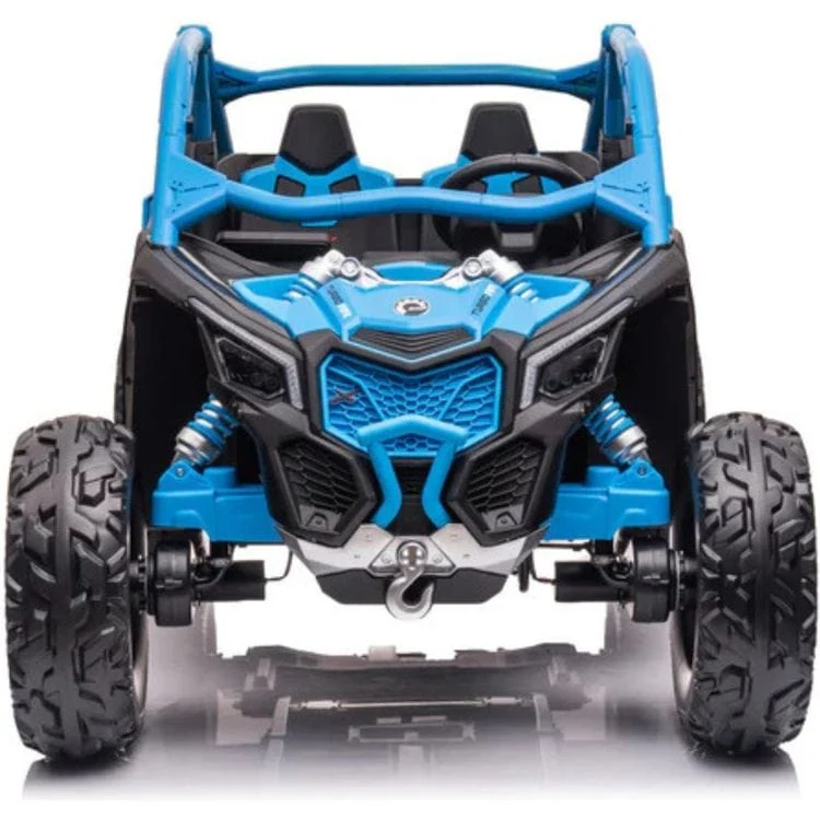 2x24V 4x4 Can Am Maverick 2 Seater Ride on UTV - Blue - Image 4