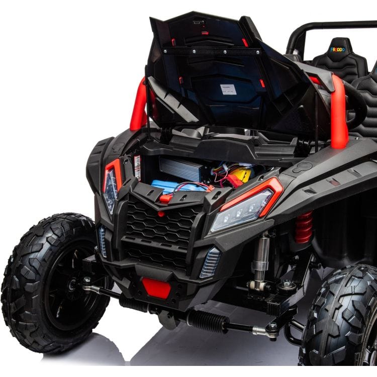 48V Freddo Beast XL Dune Buggy 4 Seater Ride On - Red - Image 9