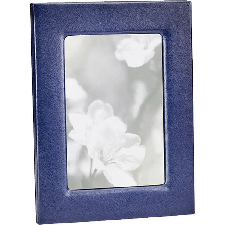 5" x 7" Leather Studio Frame - Navy Blue - Image 3
