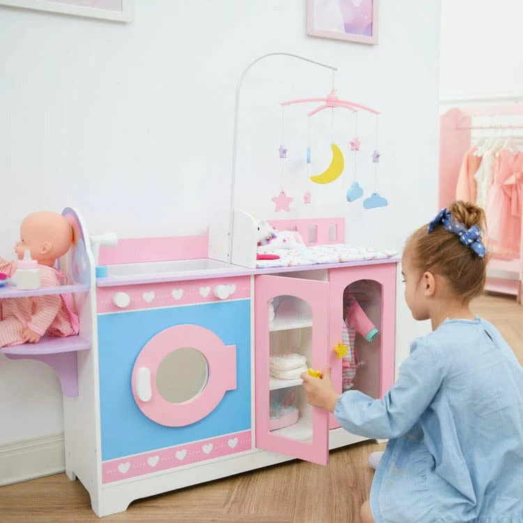 6 in 1 Baby Doll Changing Station with Storage - Image 2