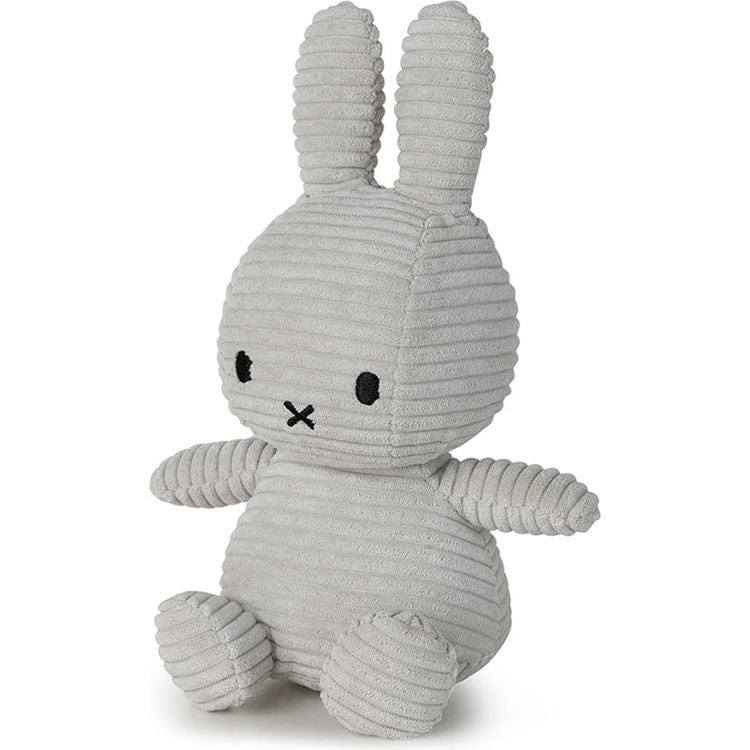 9" Miffy ECO Corduroy Grey Plush - Image 2