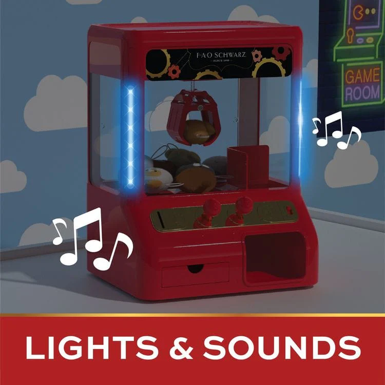 Arcade Claw Game with Plush Prizes - Image 2
