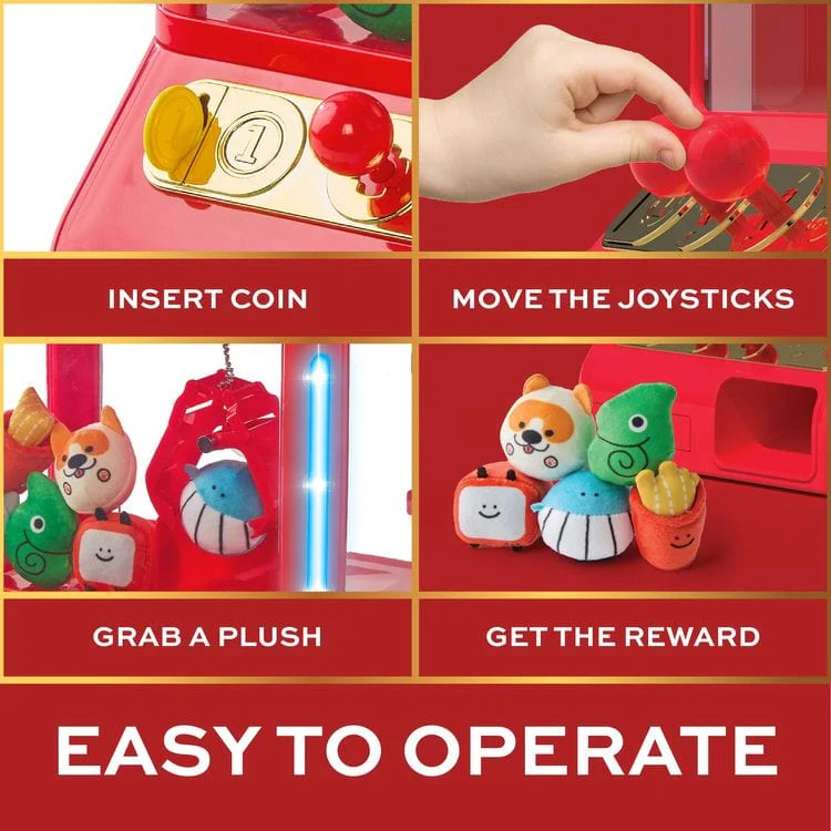 Arcade Claw Game with Plush Prizes - Image 4