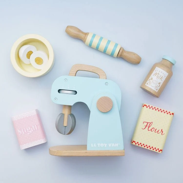 Bakers Mixer Set and Accessories - 8 Pieces - Image 3