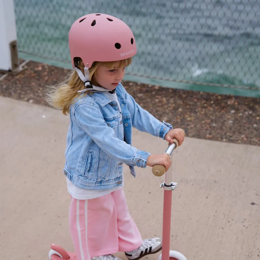 Banwood Eco Helmet - Raspberry - Image 2