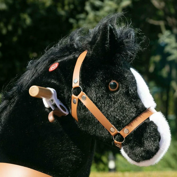 Black Model U Ride-On Horse - 7+ Years - Image 5