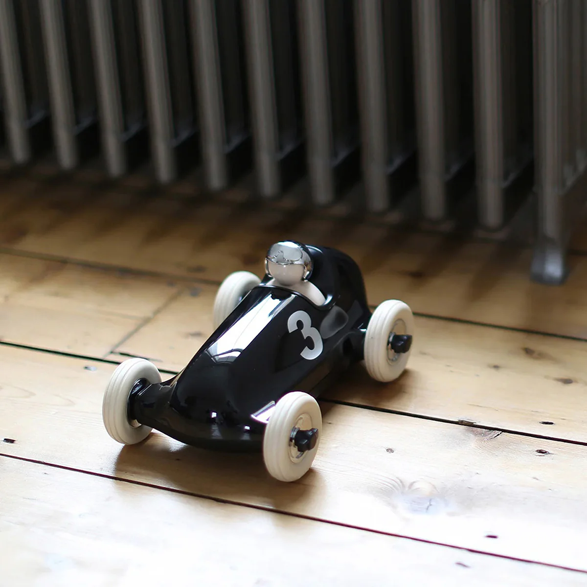Bruno Roadster Car Toy - Black/Chrome - Image 2