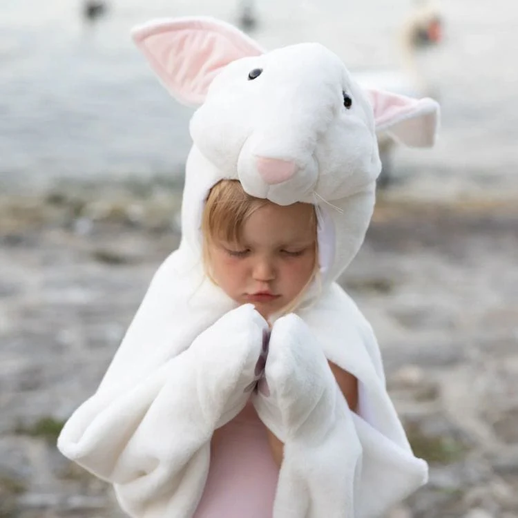 Bunny Cuddle Cape - Size 4-6 Years - Image 2