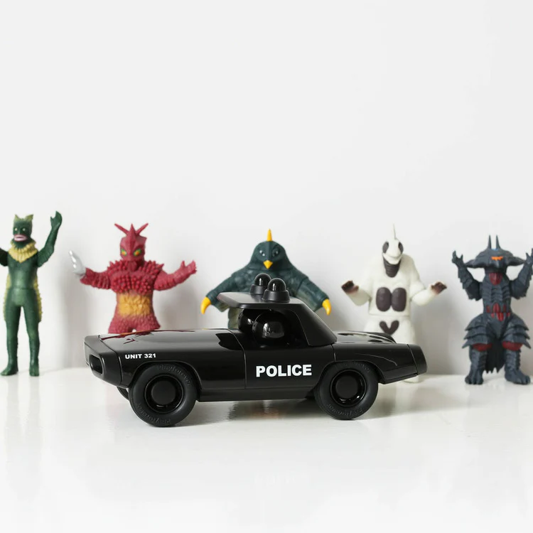 Maverick Heat Police Car Toy - Black - Image 2