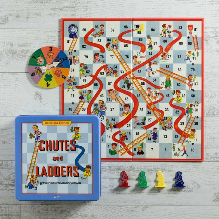 Chutes & Ladders Nostalgia Tin