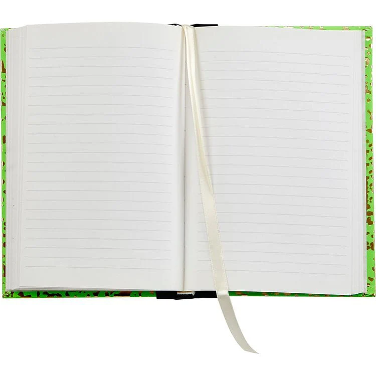 Composition Notebook in Neon Green/Gold Leather - Image 3