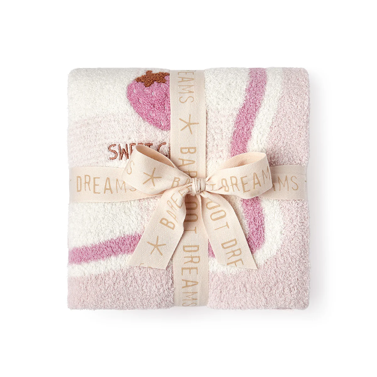 CozyChic Strawberry Stroller Blanket - Image 4