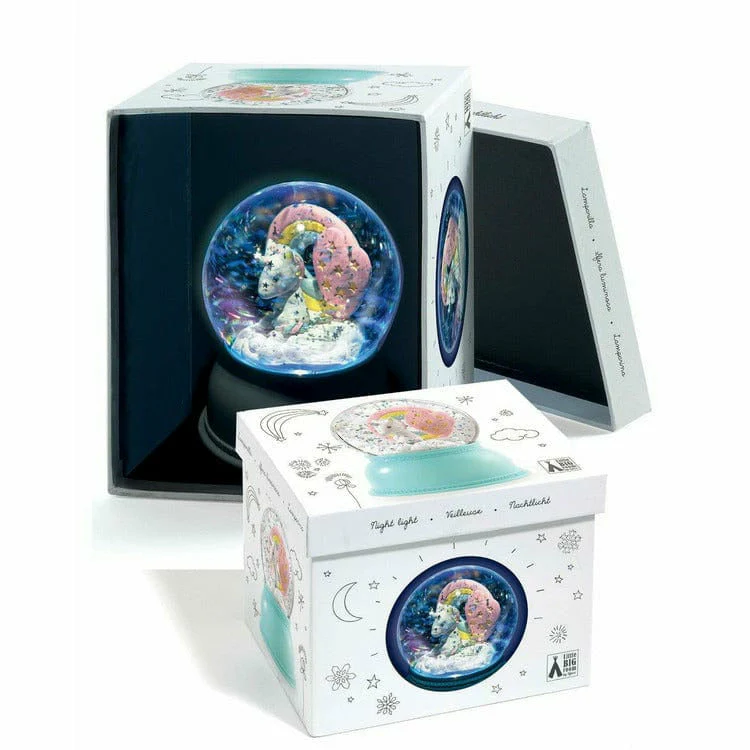Unicorn Snow Globe Night Light - Image 2