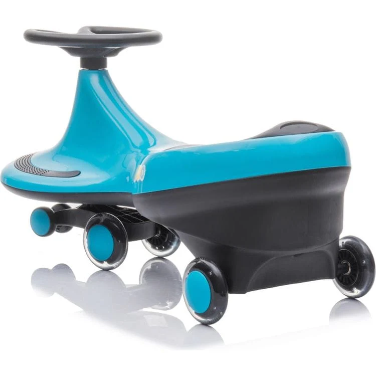 Freddo Toys Swing Car with Flashing Wheels - Blue - Image 3