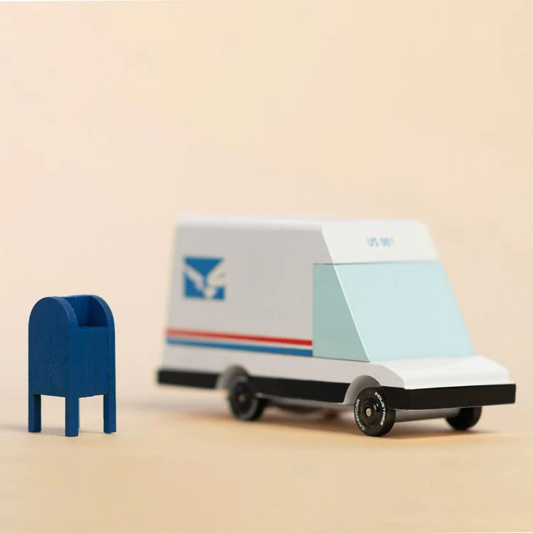 Futuristic Mail Van Toy Car - Image 2