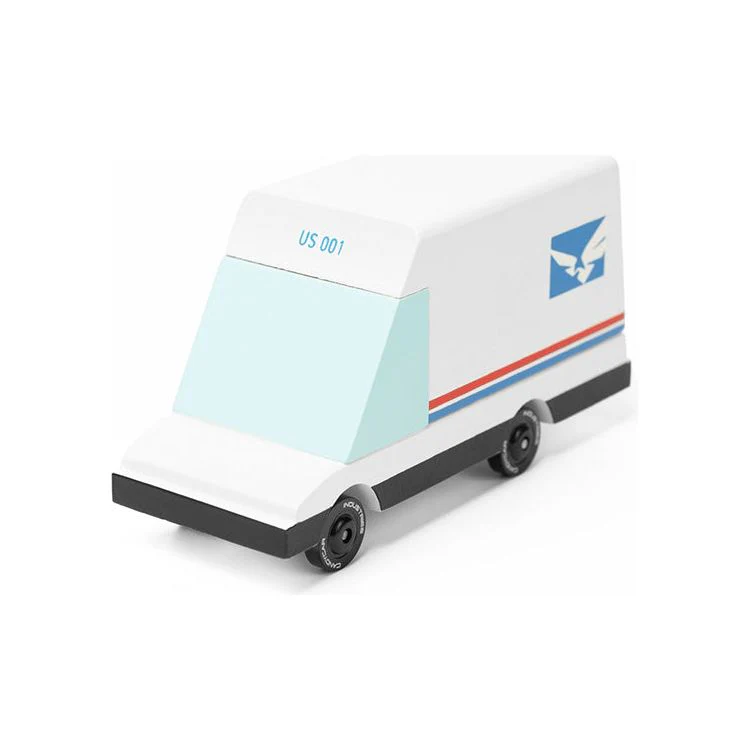 Futuristic Mail Van Toy Car - Image 3
