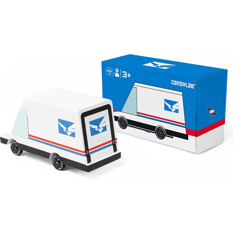 Futuristic Mail Van Toy Car - Image 4