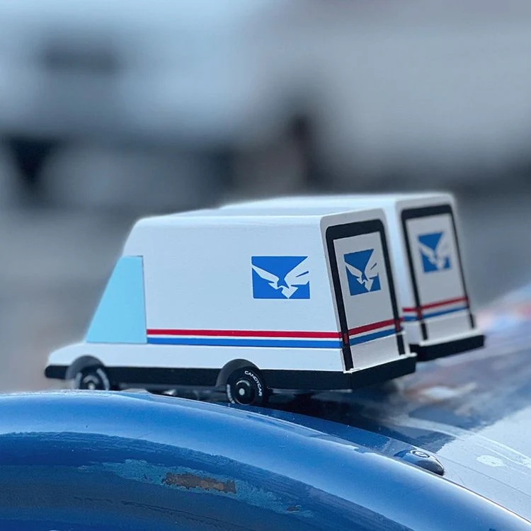 Futuristic Mail Van Toy Car - Image 5