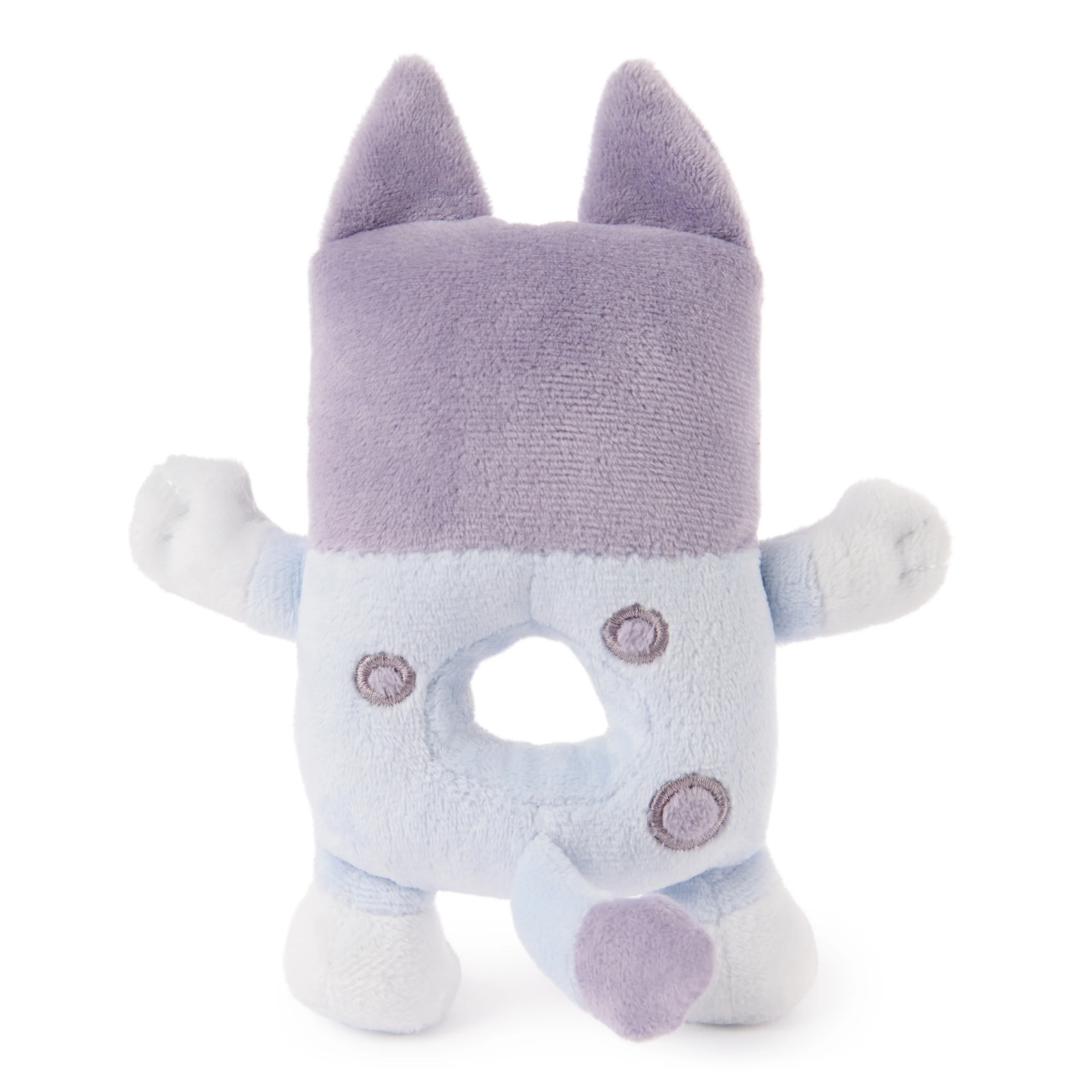 GUND Bluey Plush Ring Rattle - 6” - Image 8
