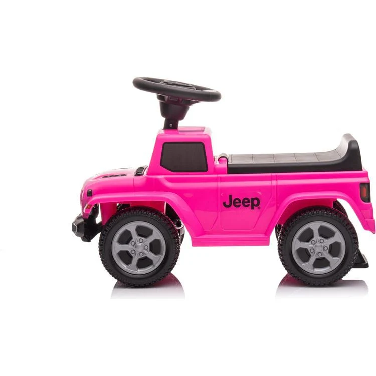 Jeep Rubicon Foot to Floor Ride On - Pink - Image 3