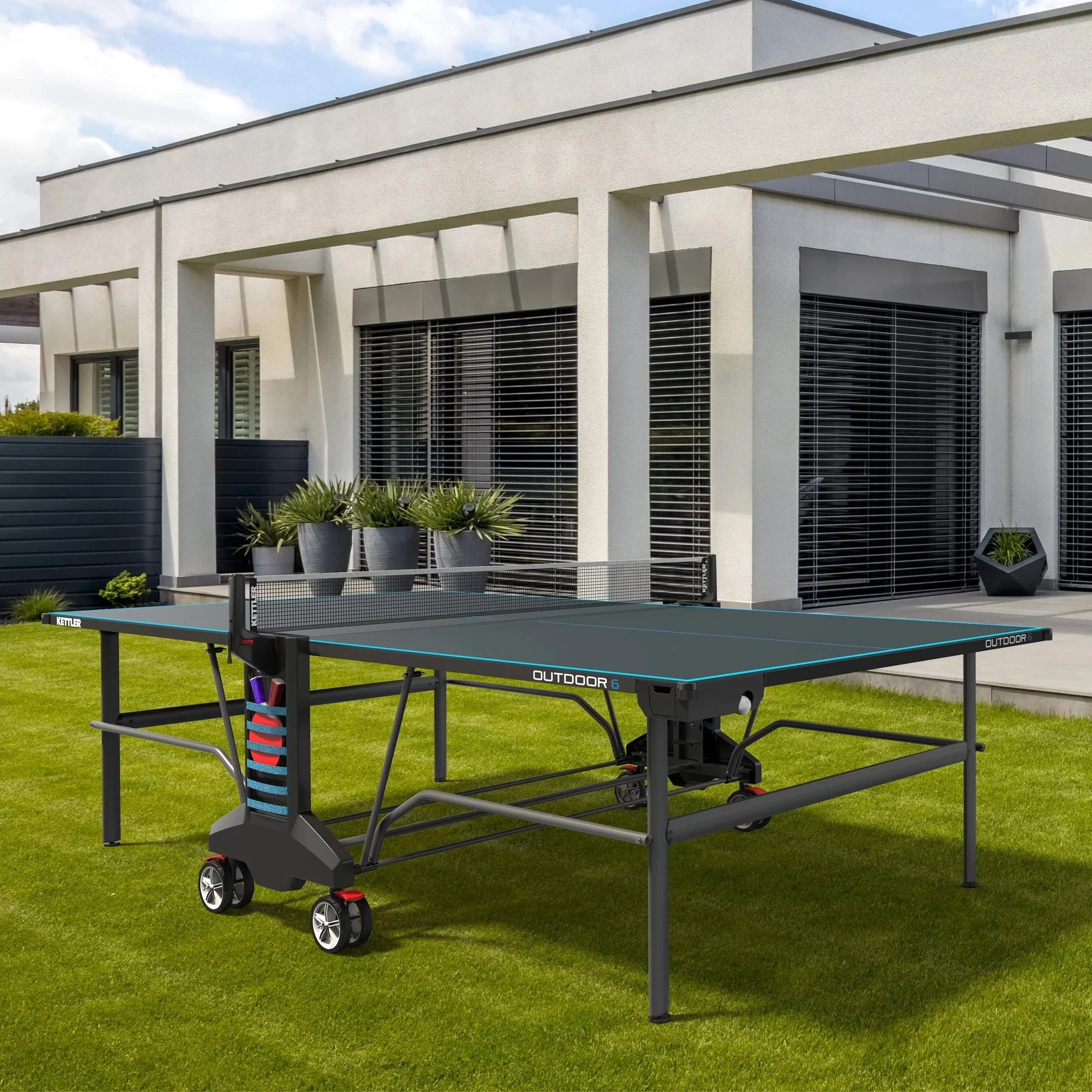 Outdoor 6 Table Tennis 4-Player Bundle - Image 2