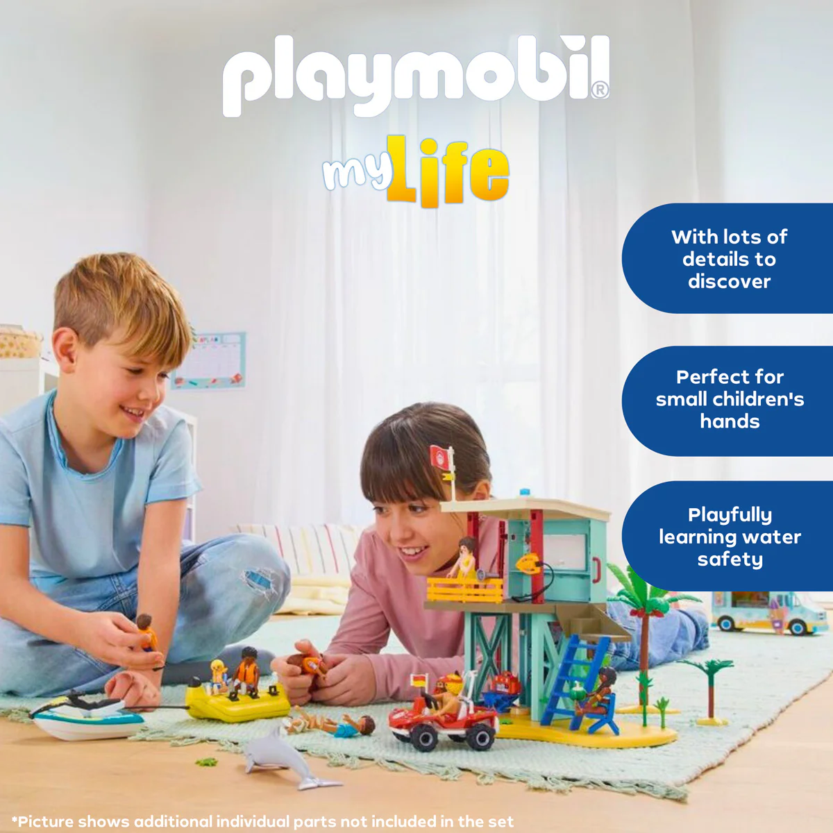 Lifeguard Tower with Beach Buggy Playset - Image 2