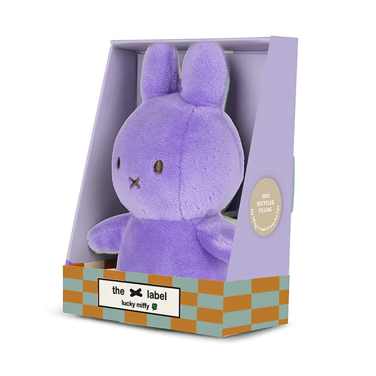 Lucky Miffy Lilac Plush in Giftbox - 4" - Image 4