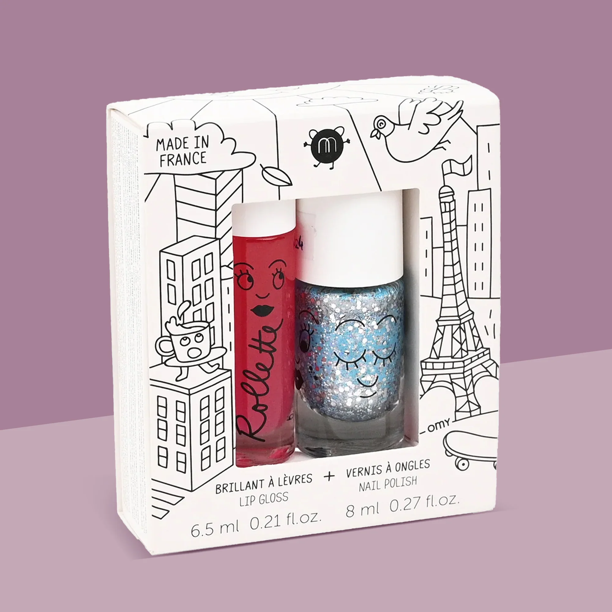 Magic Nail Polish & Lip Gloss Set - Image 2