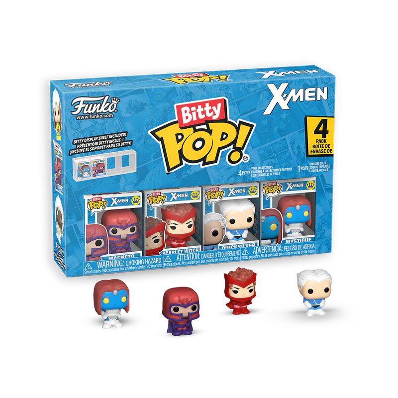 Marvel Bitty Pop! X-Men 4-Pack Series 1