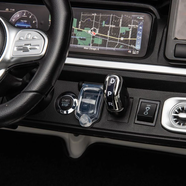 Mercedes G-Wagon 24V 4x4 2-Seater Ride on Car - White - Image 6