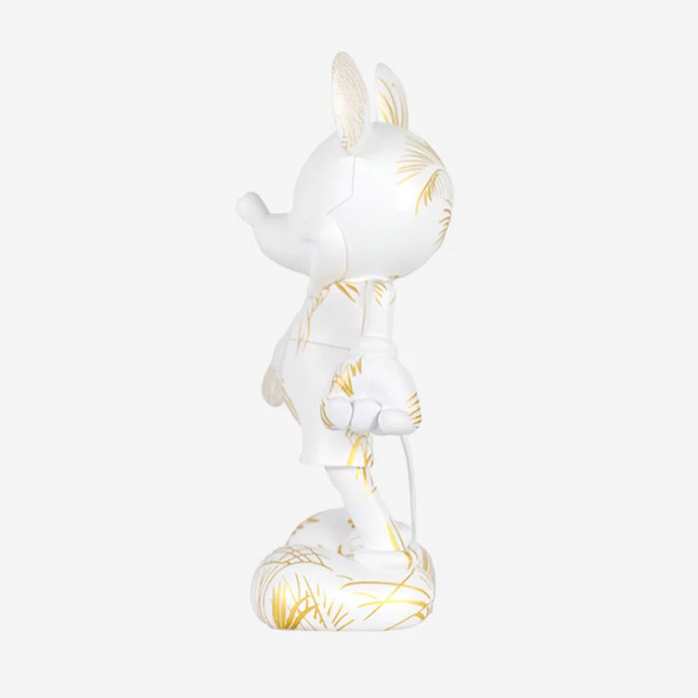 Mickey Mouse 12" Star Style Martyn Lawrence Bullard Figurine - White & Gold - Image 9