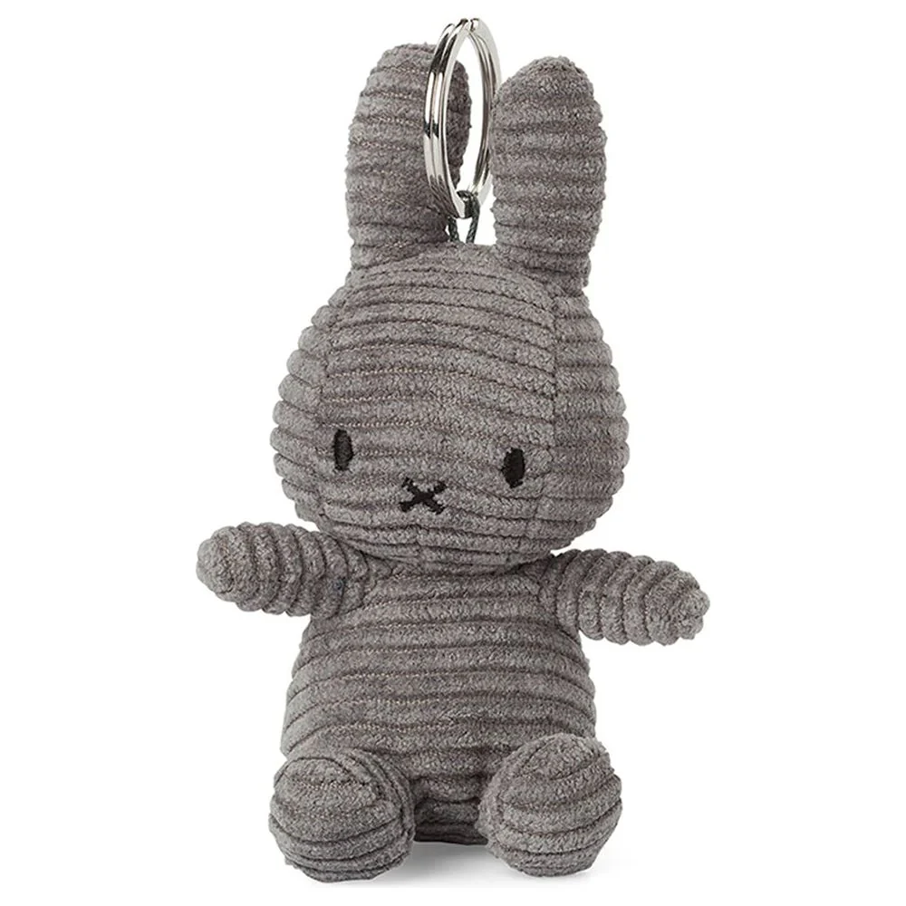Miffy ECO Corduroy Keychain - Grey