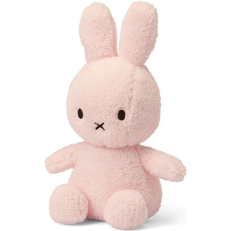 Miffy Sitting Terry Light Pink  9" - Image 2