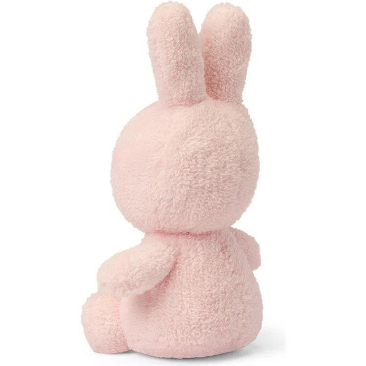 Miffy Sitting Terry Light Pink  9" - Image 3