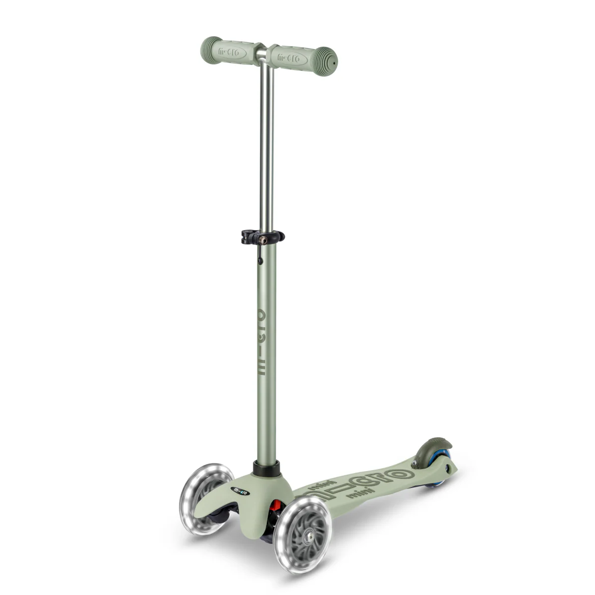 Mini Deluxe Rock & Go LED Scooter - Olive Sage - Image 6
