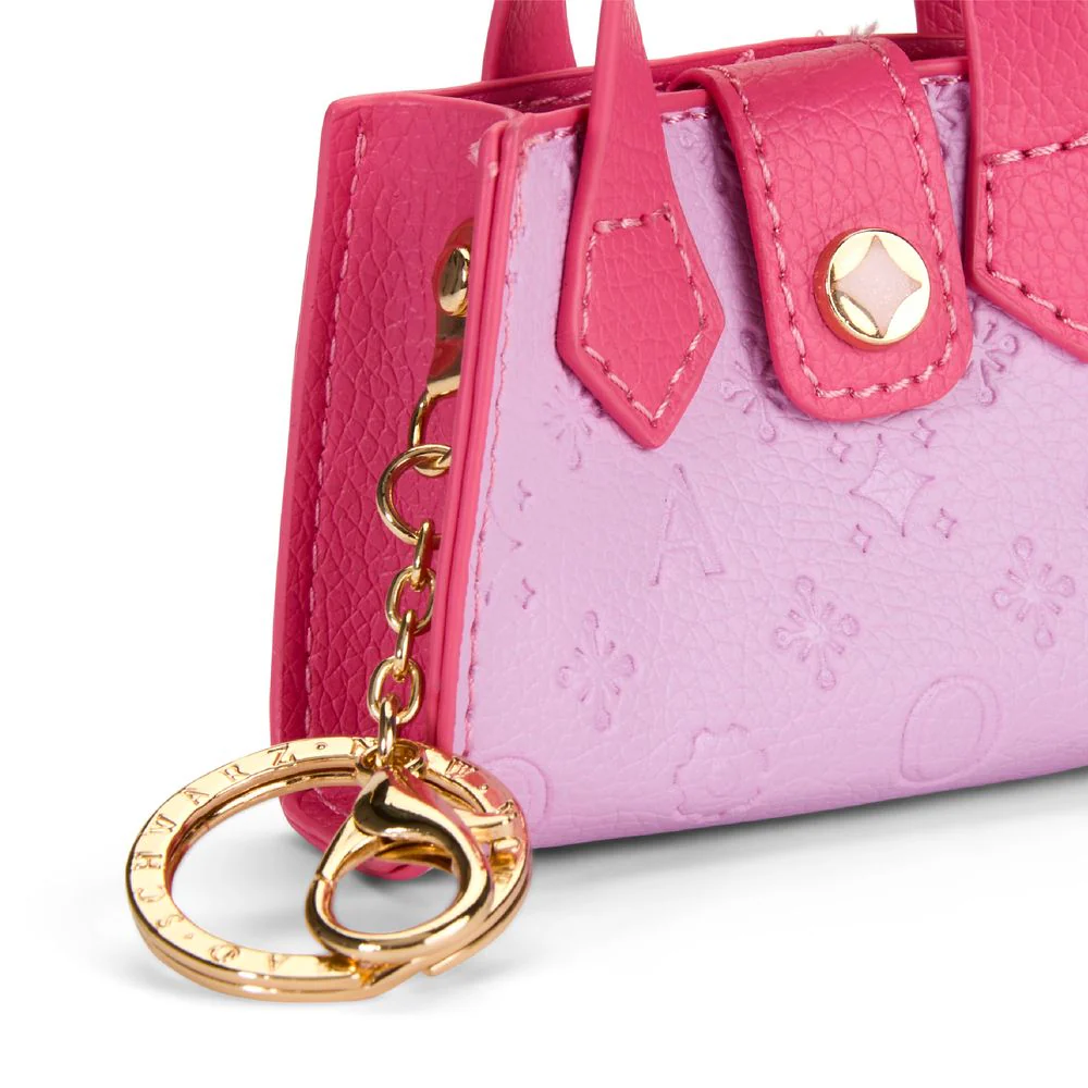 Rockefeller Mini Top Handle Tote Bag Charm - Image 5