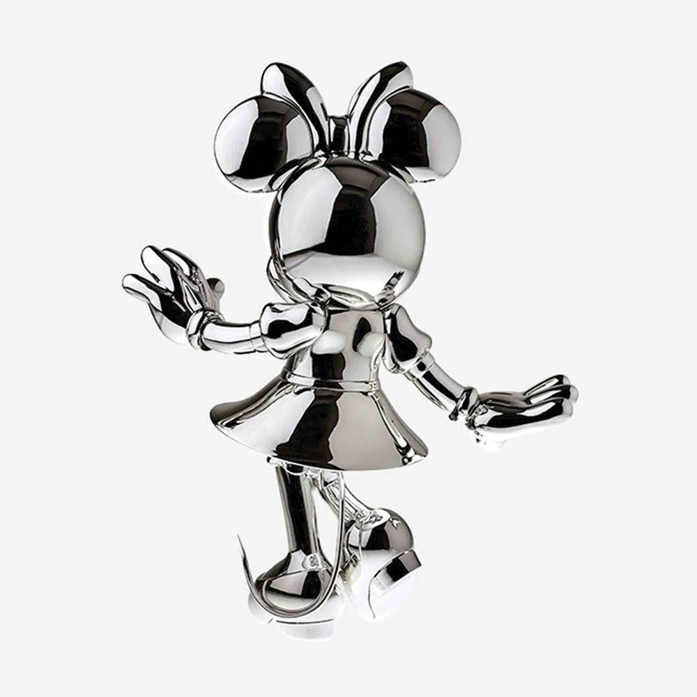 Minnie Mouse 12" Welcome Studio Figurine - Silver - Image 4