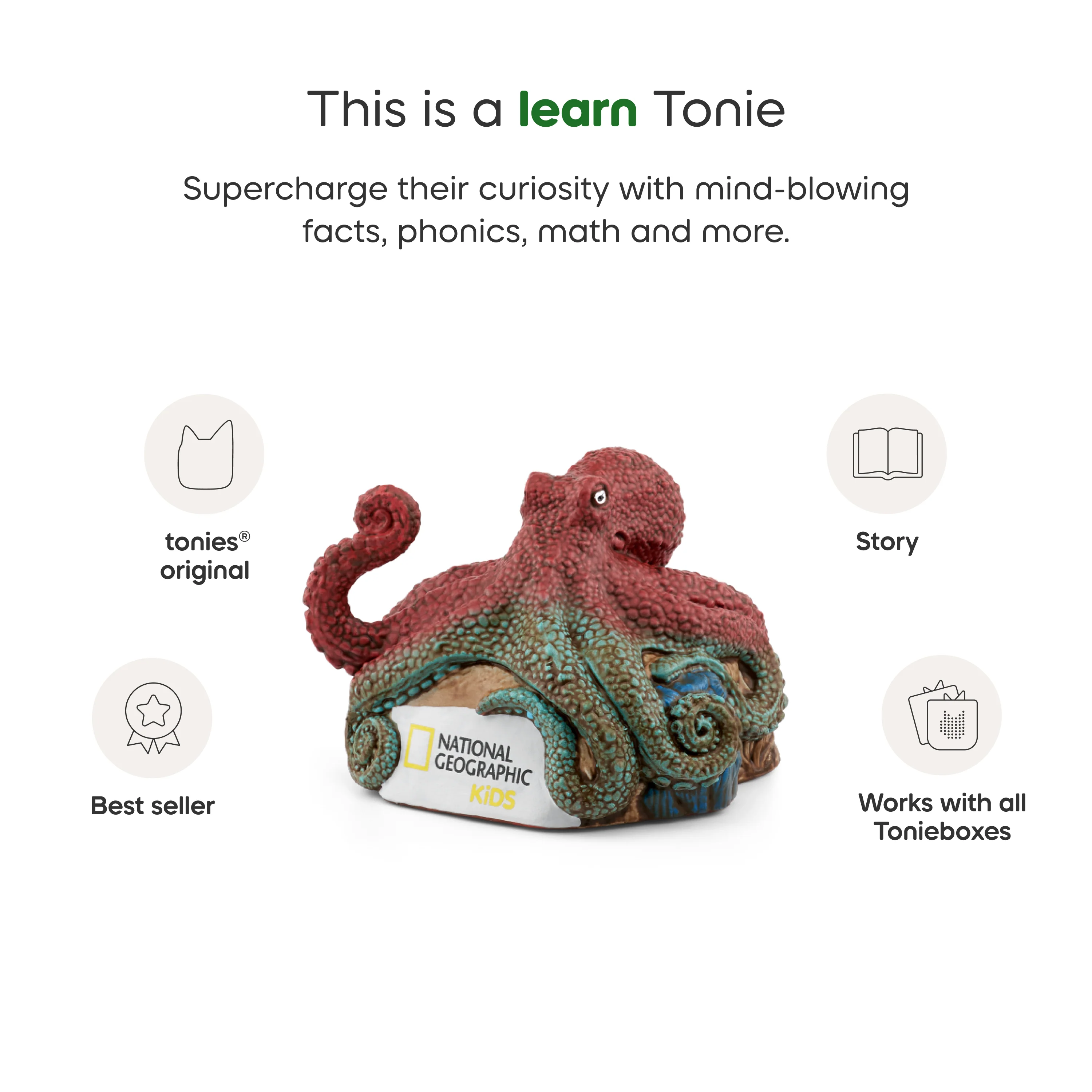 National Geographic Kids: Octopus Tonie - Image 4