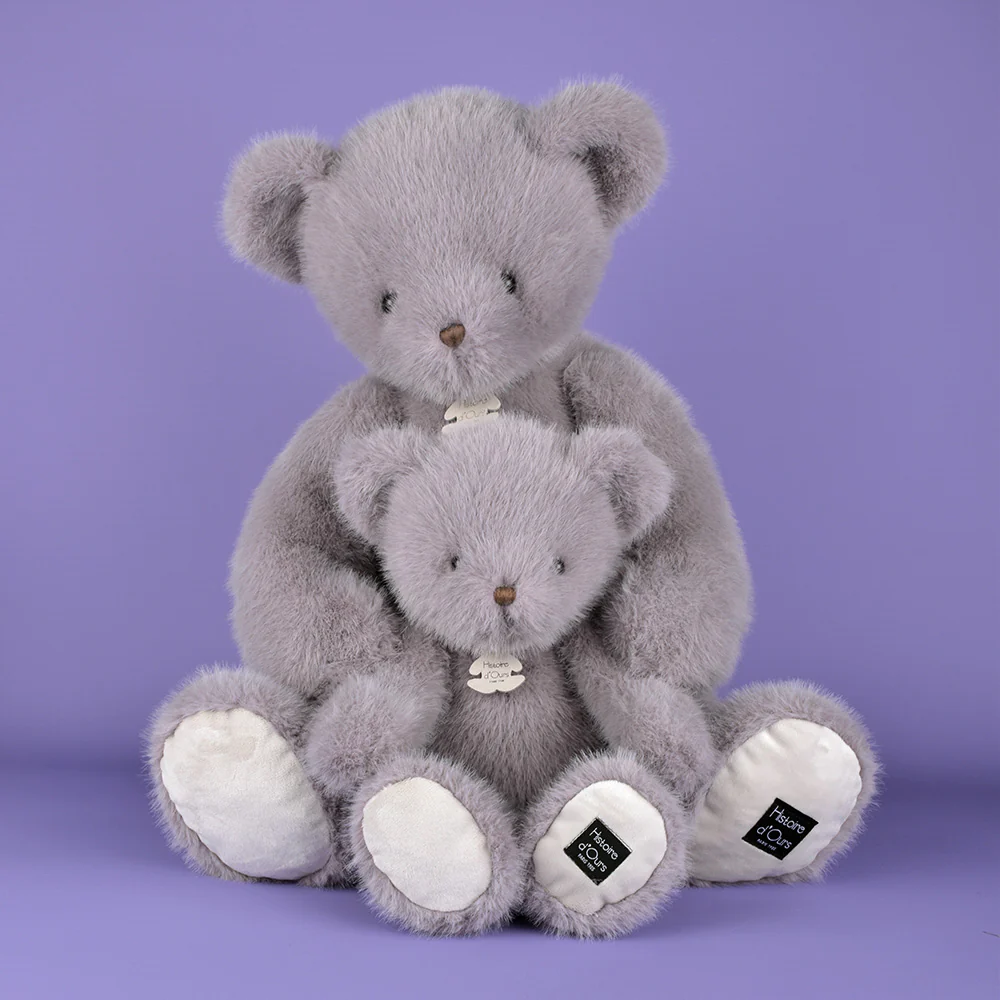 Large Teddy Bear - Grey Lavender - Image 3
