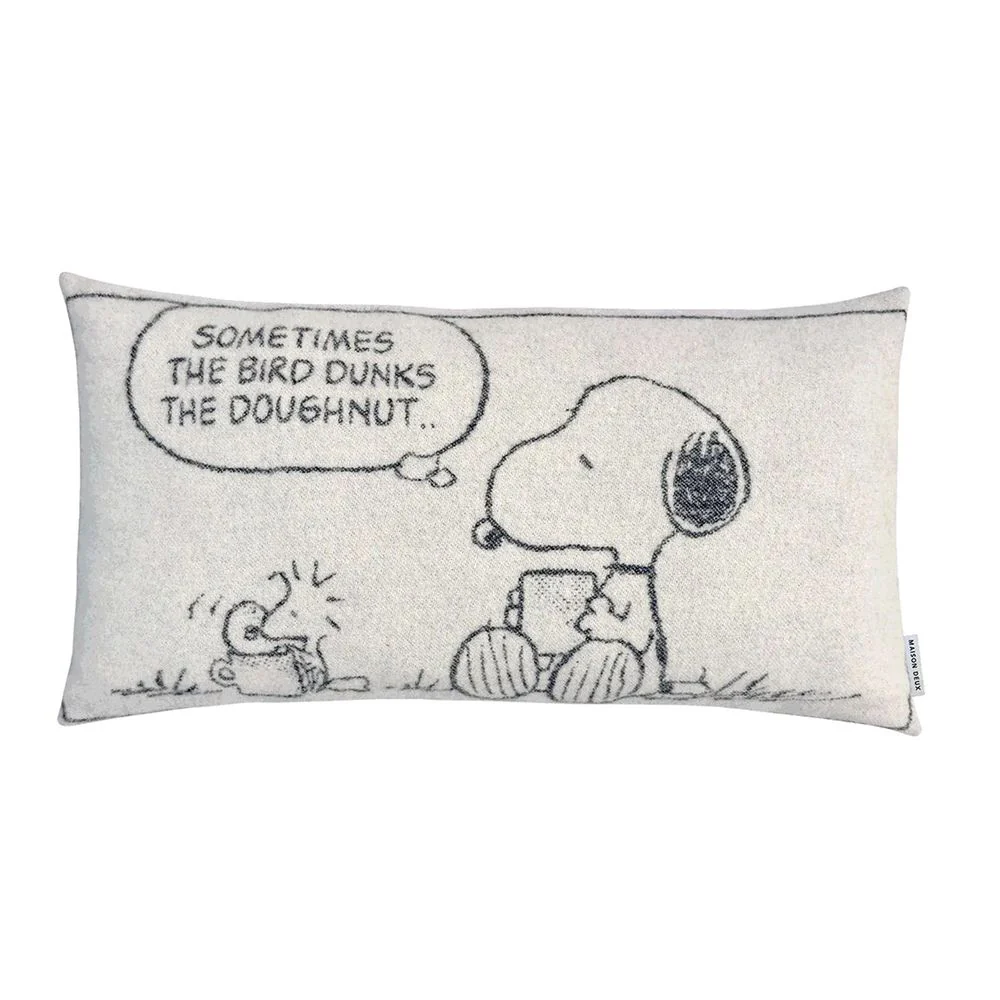 Peanuts Cushion Cover XL - Doughnut Comic
