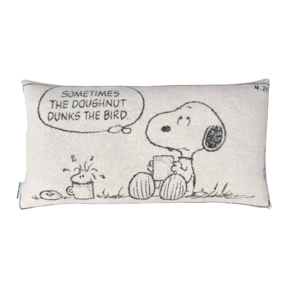 Peanuts Cushion Cover XL - Doughnut Comic - Image 3