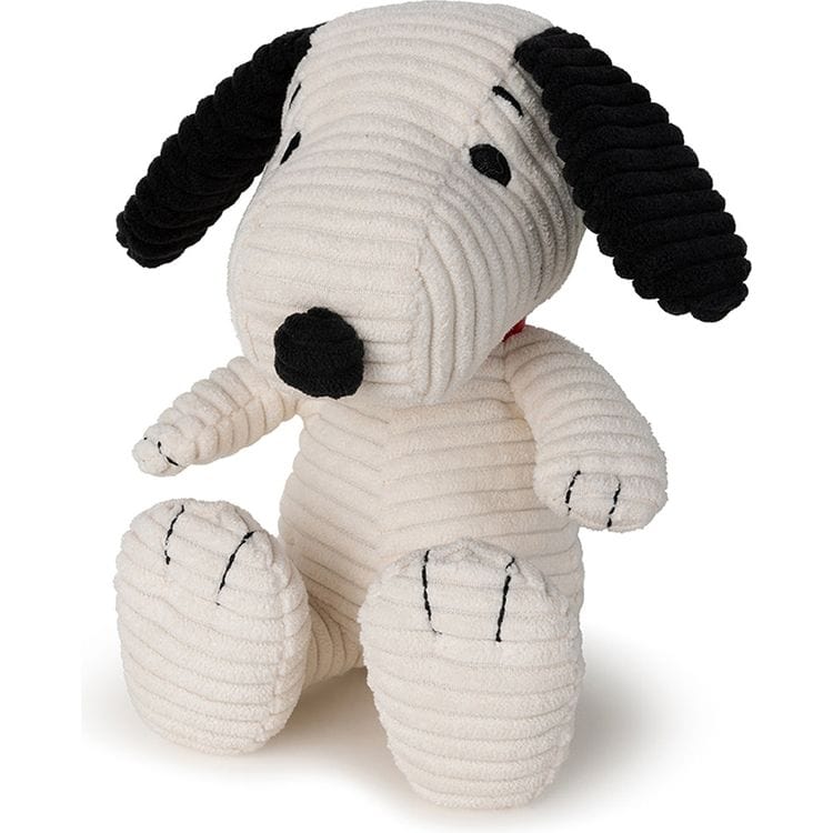 Peanuts Snoopy 7.5" Sitting Corduroy Plush - Cream - Image 2