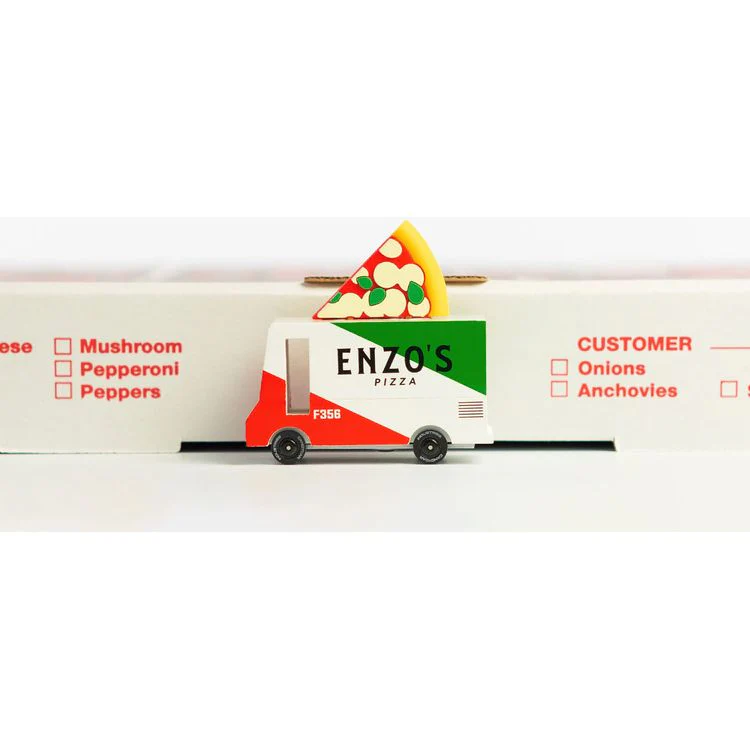 Pizza Van Toy Car - Image 3