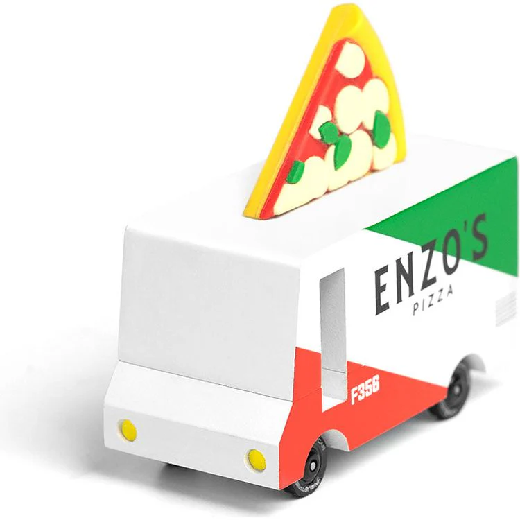 Pizza Van Toy Car - Image 4