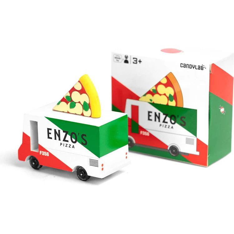 Pizza Van Toy Car - Image 5
