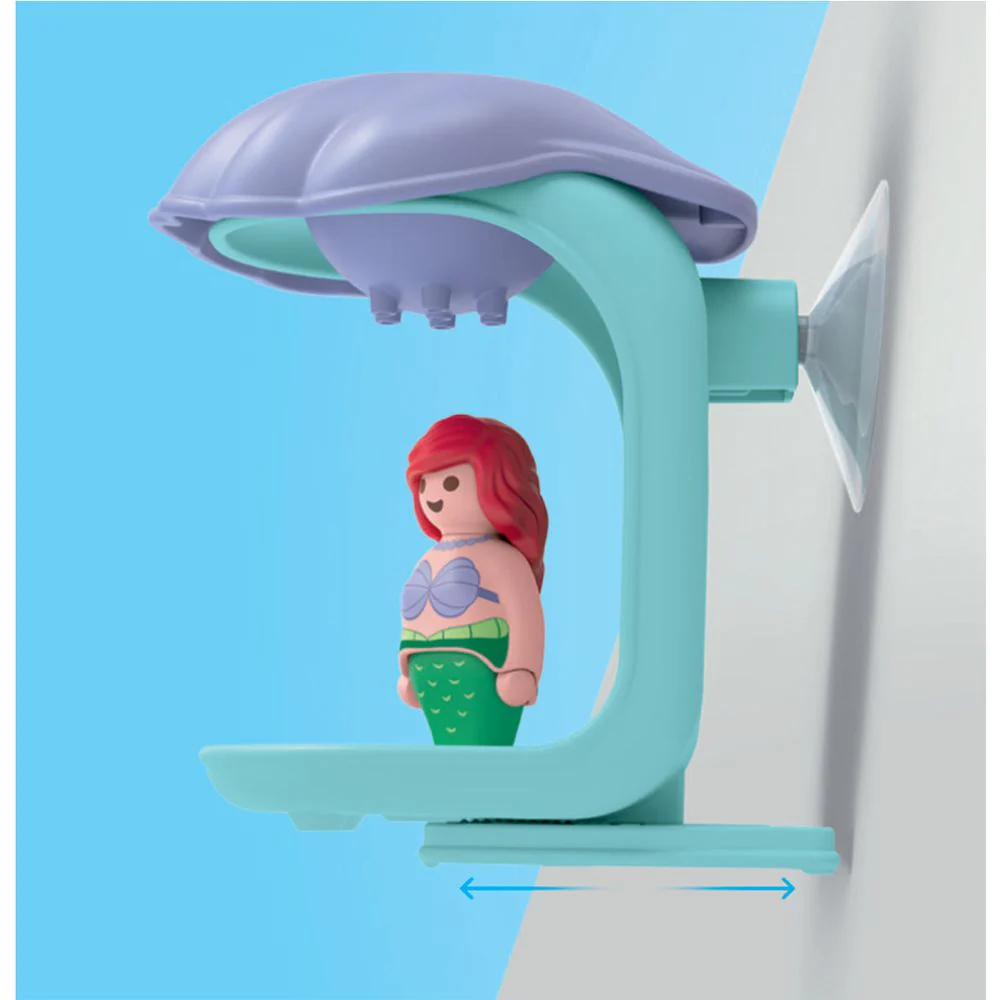 Playmobil Junior & Disney: Ariel's Shell Shower Playset - Image 4
